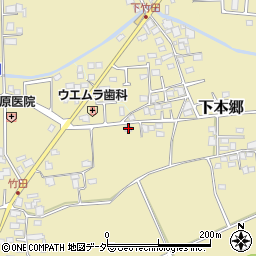 長野県東筑摩郡山形村5489周辺の地図