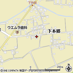 長野県東筑摩郡山形村5484周辺の地図