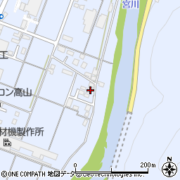 岐阜県高山市下切町101周辺の地図