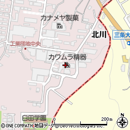 株式会社カワムラ精器　北川工場周辺の地図
