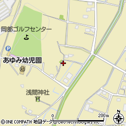 埼玉県深谷市今泉11周辺の地図