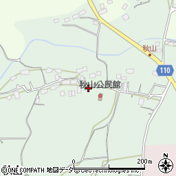 茨城県鉾田市秋山424周辺の地図
