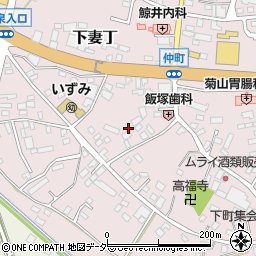 茨城県下妻市下妻丁325周辺の地図