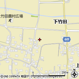 長野県東筑摩郡山形村上竹田5356-11周辺の地図