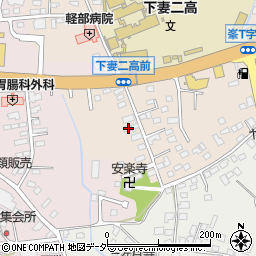 茨城県下妻市下妻乙416-1周辺の地図