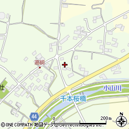 埼玉県本庄市児玉町高柳98-1周辺の地図