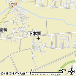 長野県東筑摩郡山形村上竹田5526-3周辺の地図
