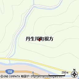 岐阜県高山市丹生川町根方周辺の地図