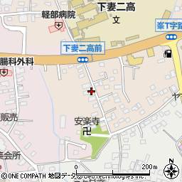 茨城県下妻市下妻乙416-2周辺の地図