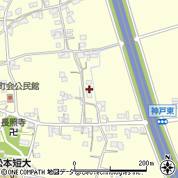 長野県松本市笹賀神戸3562周辺の地図