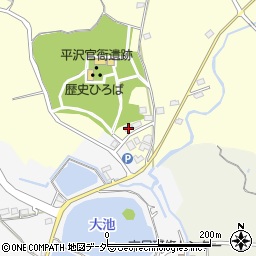 茨城県つくば市平沢366周辺の地図