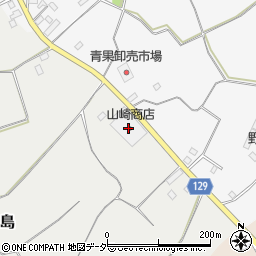 株式会社山崎三郎商店　精米工場周辺の地図