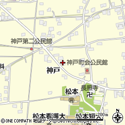長野県松本市笹賀神戸3506周辺の地図