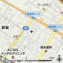 埼玉県熊谷市新堀851周辺の地図