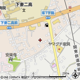 茨城県下妻市下妻乙436-2周辺の地図