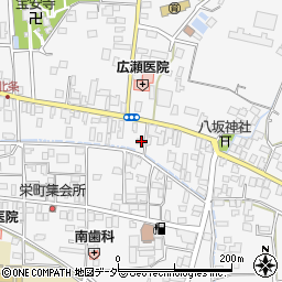 茨城県つくば市北条189周辺の地図