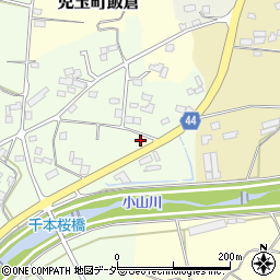埼玉県本庄市児玉町高柳175周辺の地図