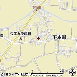 長野県東筑摩郡山形村5485周辺の地図