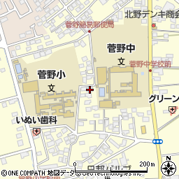 長野県松本市笹賀神戸3472周辺の地図