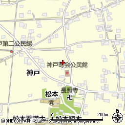 長野県松本市笹賀神戸3514周辺の地図