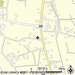 茨城県古河市下大野1734周辺の地図