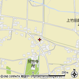 長野県東筑摩郡山形村原村東周辺の地図