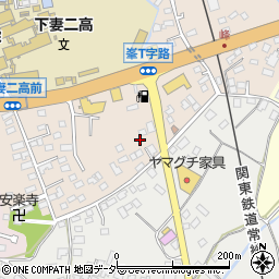 茨城県下妻市下妻乙442周辺の地図