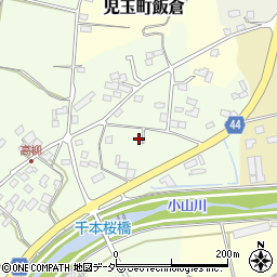 埼玉県本庄市児玉町高柳91-4周辺の地図