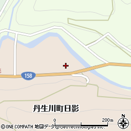 岐阜県高山市丹生川町日影138周辺の地図