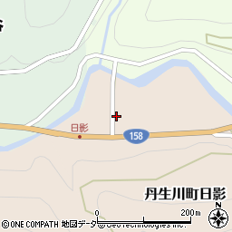 岐阜県高山市丹生川町日影87周辺の地図