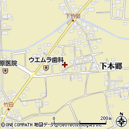 長野県東筑摩郡山形村5513周辺の地図