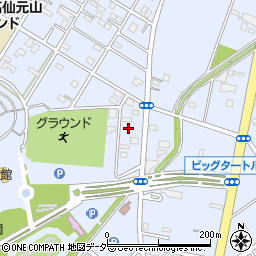 埼玉県深谷市上野台2563周辺の地図