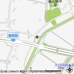 茨城県古河市新和田107周辺の地図