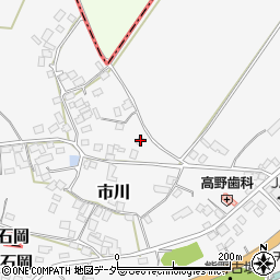 茨城県かすみがうら市市川789周辺の地図