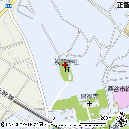 埼玉県深谷市人見1404周辺の地図