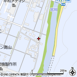 岐阜県高山市下切町68周辺の地図