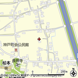長野県松本市笹賀神戸3549周辺の地図