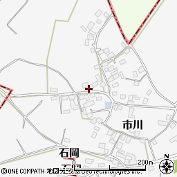 茨城県かすみがうら市市川311周辺の地図