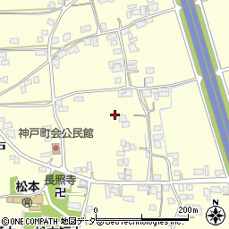 長野県松本市笹賀神戸3547周辺の地図