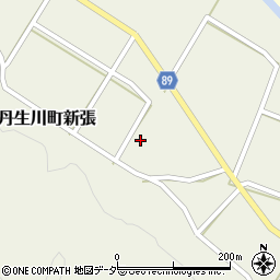 岐阜県高山市丹生川町新張482周辺の地図