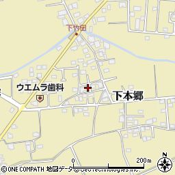 長野県東筑摩郡山形村5519周辺の地図