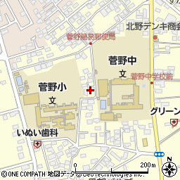 長野県松本市笹賀神戸3458周辺の地図