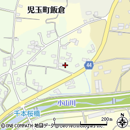 埼玉県本庄市児玉町高柳87-3周辺の地図