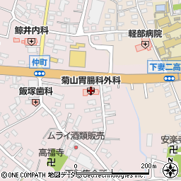 菊山胃腸科外科医院周辺の地図