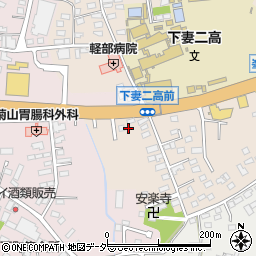 茨城県下妻市下妻乙408-1周辺の地図