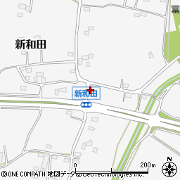 茨城県古河市新和田283周辺の地図