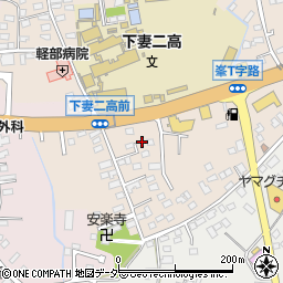 茨城県下妻市下妻乙411-11周辺の地図