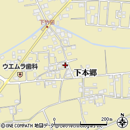 長野県東筑摩郡山形村5520周辺の地図