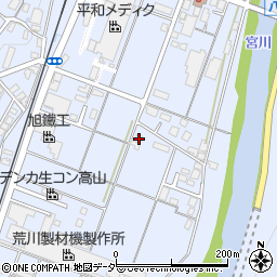 岐阜県高山市下切町87周辺の地図