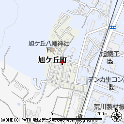 岐阜県高山市旭ケ丘町周辺の地図